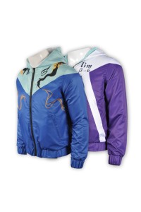 J501 two sided jackets, 2 sided jackets, custom design two-sided jackets, wholesale reversible jackets
